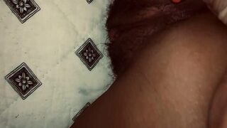 Dark-haired virgin ass🍑 teasing with fingers