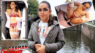 Curvy Latina Teen in Glasses Picks Up for Explicit Casting