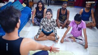 Desi Indian Yoga Class Turns into sex Class and all Girls fucked by their Yoga teacher ( Full Movie )