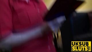 UKSubSluts com - Delectable MILF pleases master with blowjob before