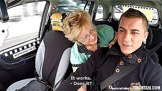 Czech Mature Blonde Craves Taxi Driver's Cock🌭
