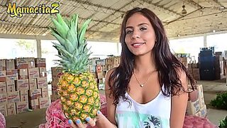 Eager Boys Seduce Latino Mamacita Evelin Suarez