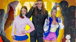 Dandadan Anime XXX Parody ft  Lolly Dames & Lucy Lotus