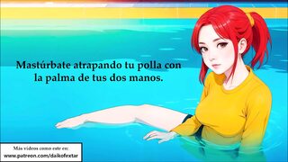 Raunchy pool party, horny🥵 and loud, 'get me off' in