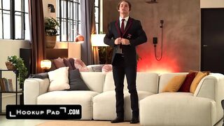 Raunchy Threesome Session between Blonde Marsianna Amoon and Dick🍆-Tommy Gold's