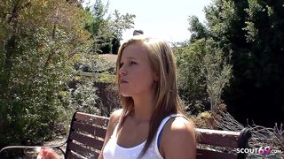 Tiny pierced teen seduced by big black cock🍆 for intense