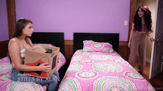 Web Young - New College Roomies Sabina Rouge and Gia Derza Break in New Dorm Room