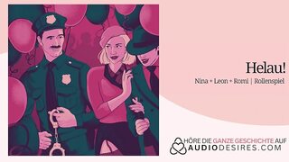 Get spanked hard by a nasty police officer in his