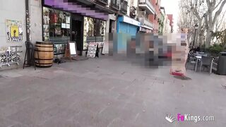 Young but not shy teen enjoys a dose of showing