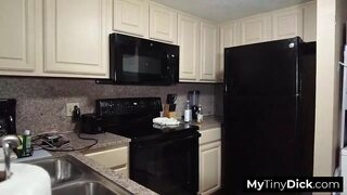 He's experiencing pleasure from being touched by her most attractive