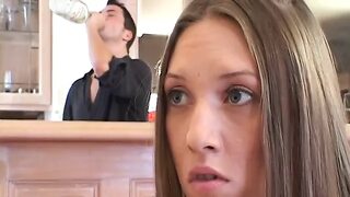 Saucy studs score with sweet teenage sweets in cozy home