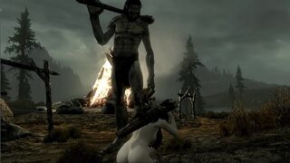 Two massive behemoths engulf each other in colossal, 3D, XXX-rated