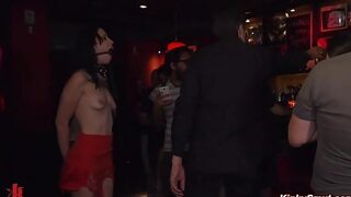 Public Masochism: Lilyan Red Rough Fucked by Steve Holmes &