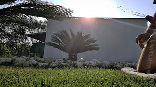 Grosso cazzo squirta litri di precum, sborra all'aperto IG:Dodgyitalian199