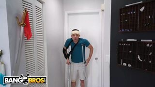 Dirty Doctor Delivers Double Ds On Desk After Dropping Panties