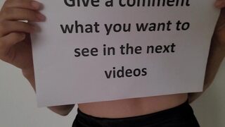 My friend striptease - she wait for your comments