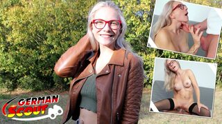 Blonde beauty Vivi Vallentine gets picked up and pounded by