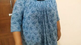 Garden of Eden encounter between elderly Palestinian auntie & her