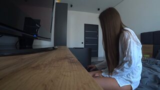 Ex-Wife Spouses Neighbor's Rod Under Married Skies, Amateur Forbidden Fling